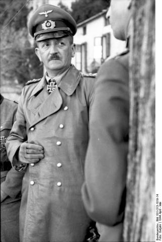 General der Panzertruppen Heinrich von Vietinghoff