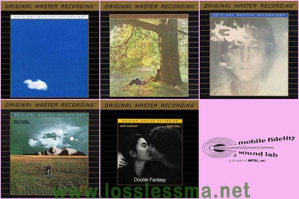 John Lennon - 5 Albums (MFSL, Remastered, 24-Karat Gold CD)
