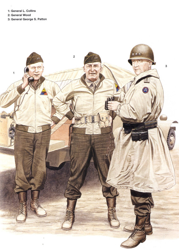 Comandantes Americanos durante la Segunda Guerra Mundial