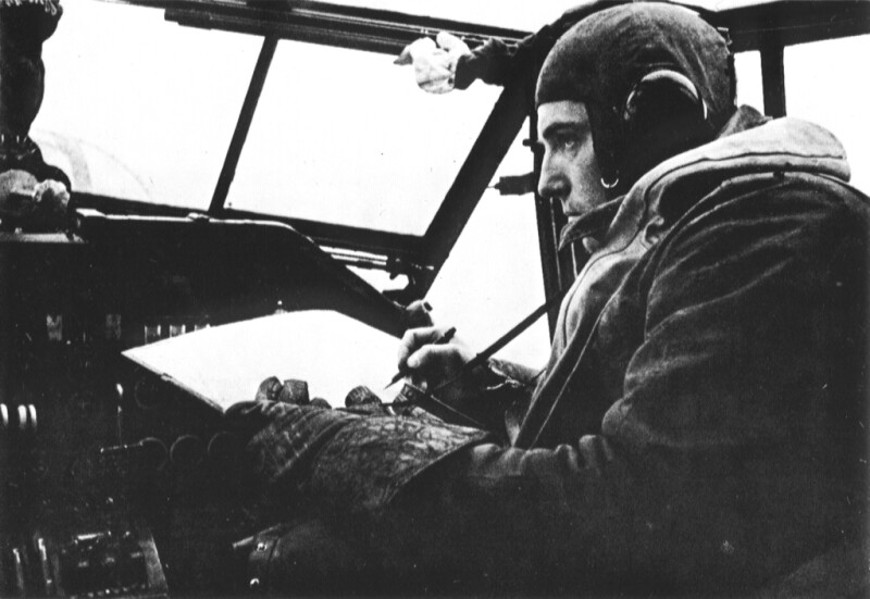 Vista de la cabina de un Blohm Voss BV-138