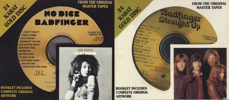 Badfinger - No Dice (1970) & Straight Up (1971) {DCC Compact Classics, Remastered}