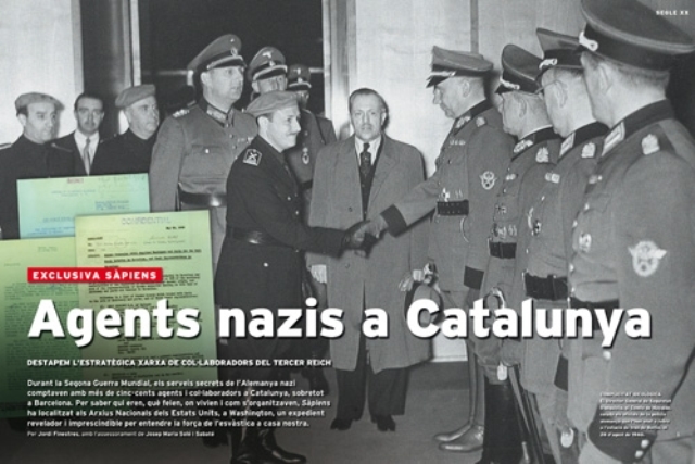 Agentes nazis en Cataluña