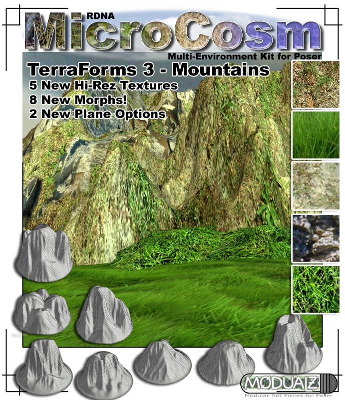 MicroCosm TerraForm 3 – Mountains