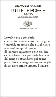 Giovanni Raboni - Tutte le poesie 1949-2004 (2014)