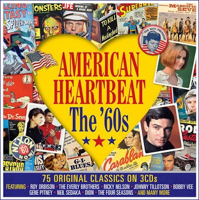 VA - Amercian Heartbeat - The '60s (3CD's) (2018) 320 KBPS