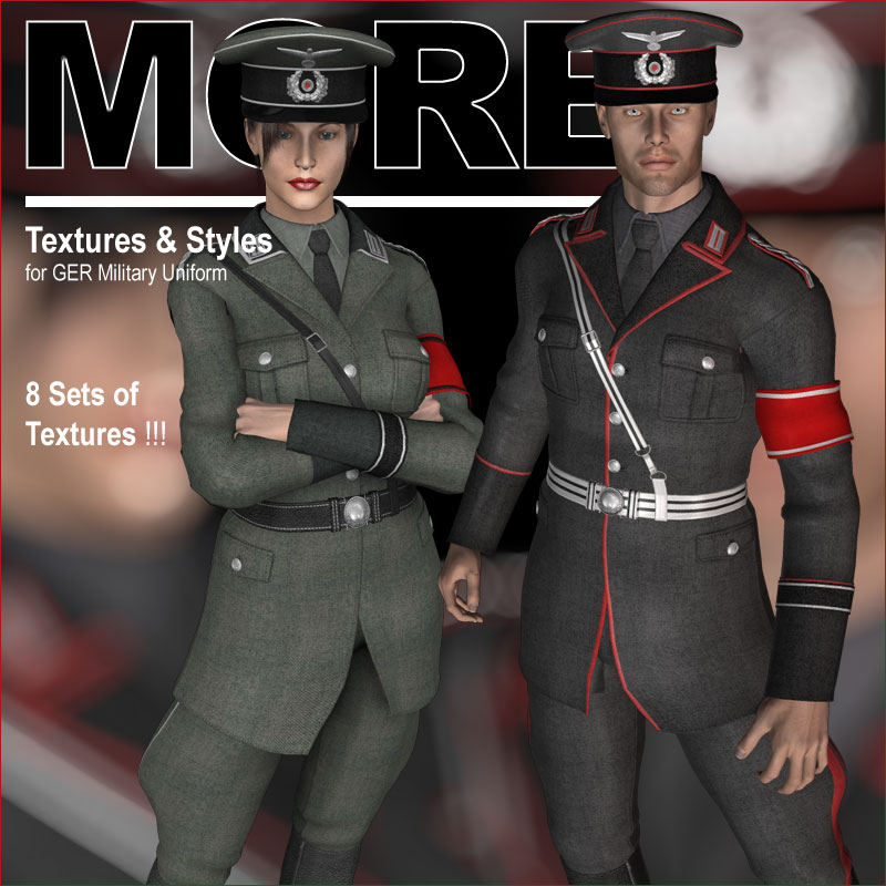 MORE Textures & Styles for GER Military Uniform