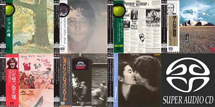 John Lennon - 7 Japanese SHM-SACD Albums (1970-1980) [2014, Remastered, Hi-Res SACD Rip]