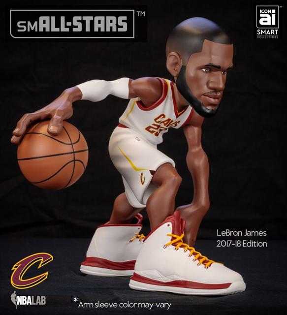 Lebron James Los Angeles Lakers Mafex 6.5-Inch Toy Figure by