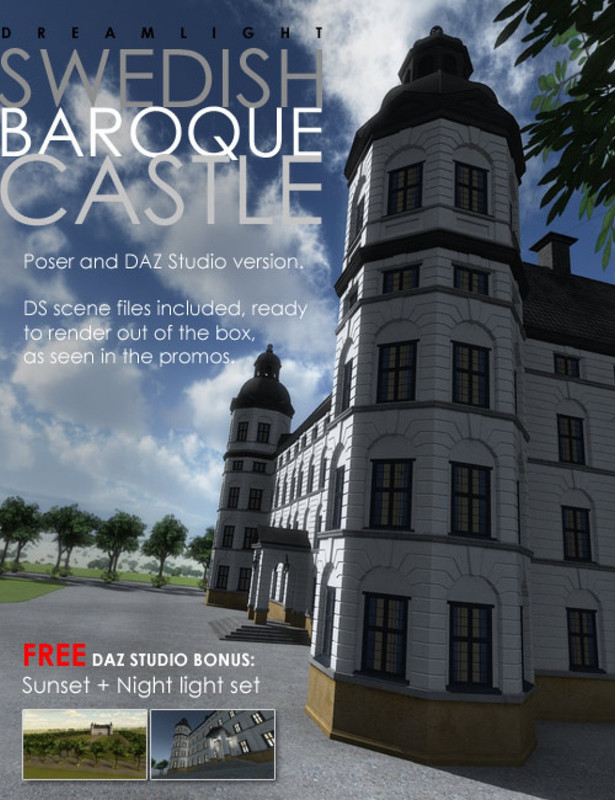 swedish baroque castle large