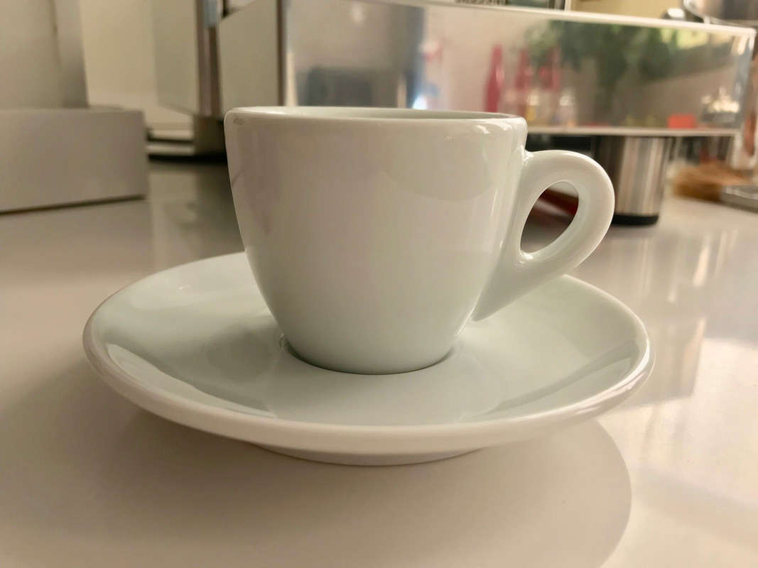 Ancap Verona Espresso Cup and Saucer 2.5oz in White – Whole Latte Love