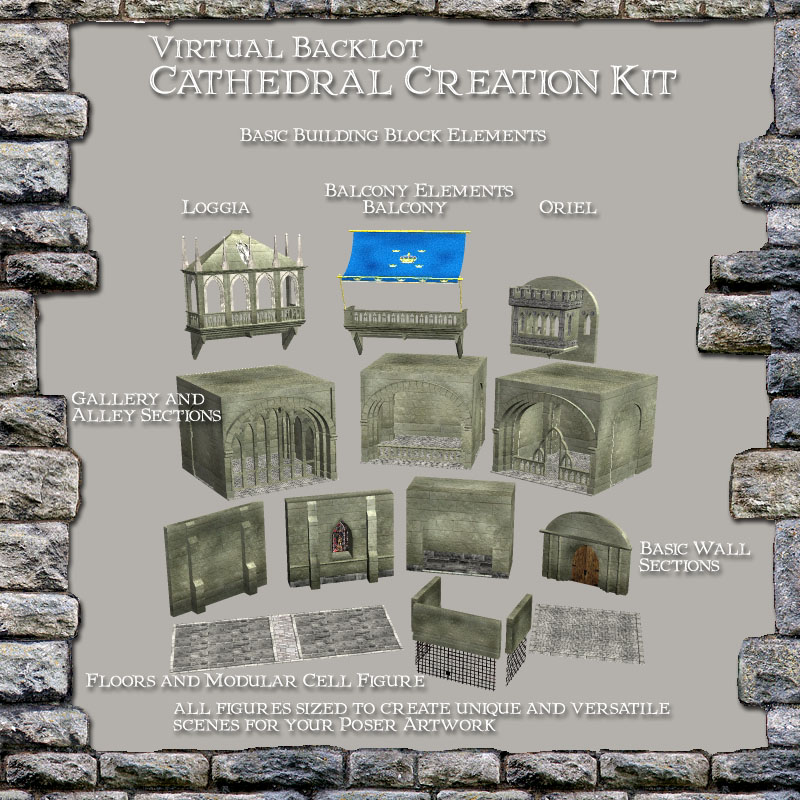 Virtual Backlot – Cathedral Creation Kit