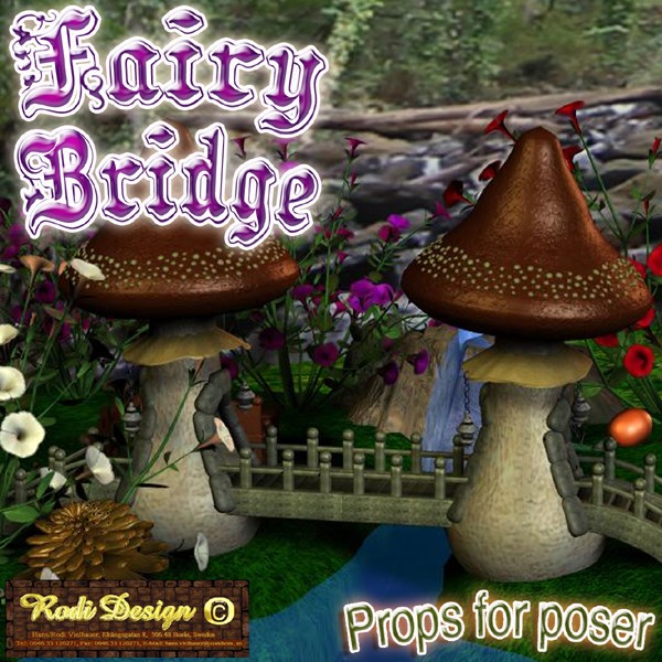 Fairy Bridge (for Poser)