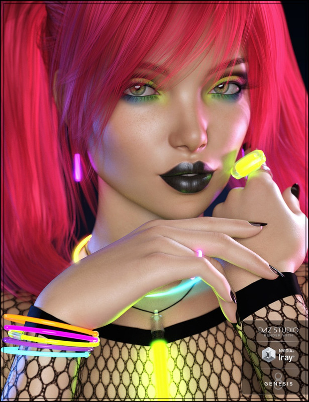 RAVE! Jewelry for Genesis 8 Female(s)