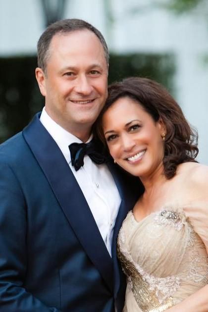 Kamala Harris with her husband Douglas Emhoff