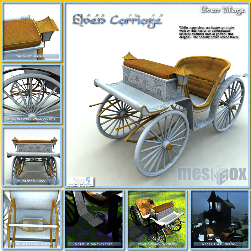 The Elven Carriage (E1VV101-3DS)