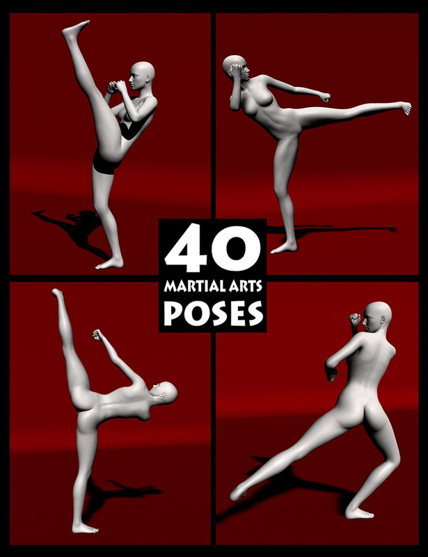 martial arts poses vol 1 main