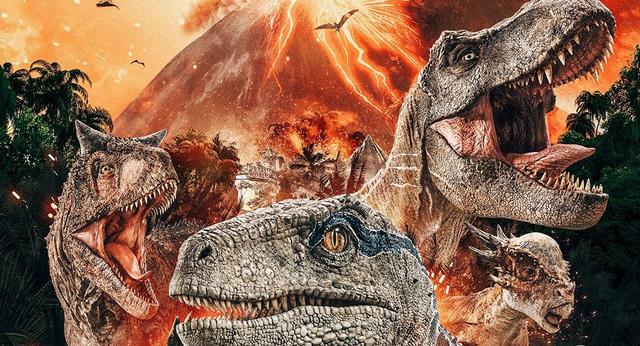 Volcanic New Jurassic World Fallen Kingdom Poster Sees The Dinosaurs Take Over