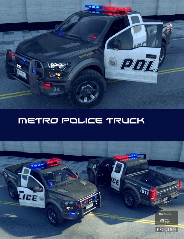 Metro Police Truck Metro Police Truck