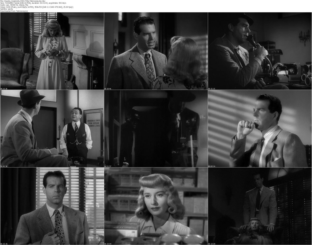 Double Indemnity (1944) Free Movie Download Double Indemnity (1944) Free Movie Download