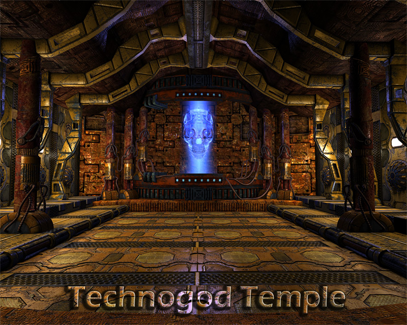 Technogod temple