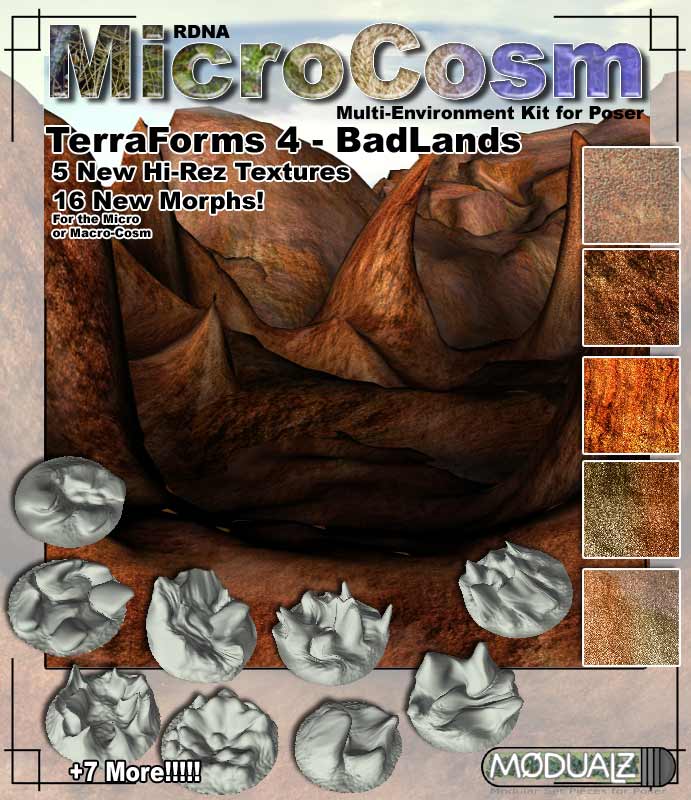 MicroCosm TerraForm 4 – Badlands