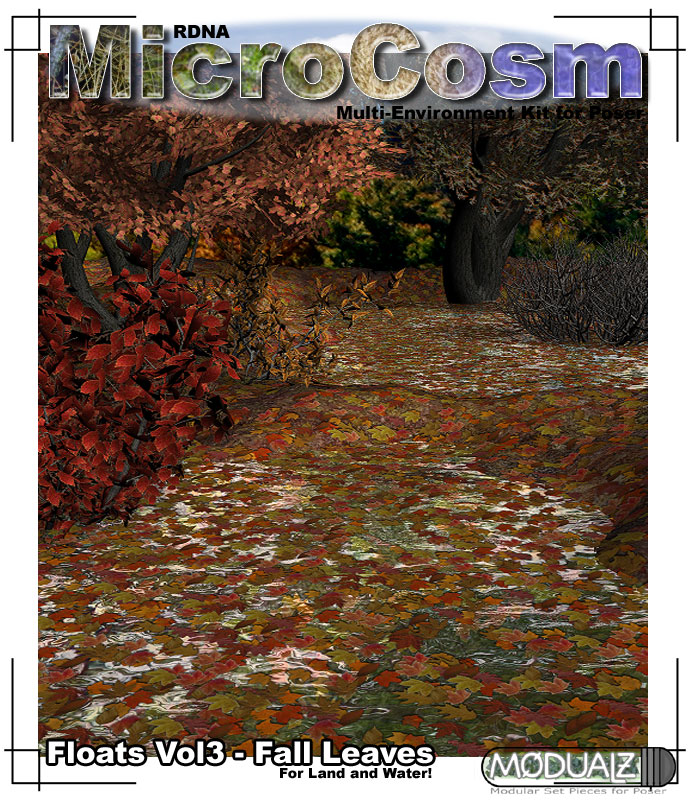 Microcosm Floats 3 – Fall Leaves