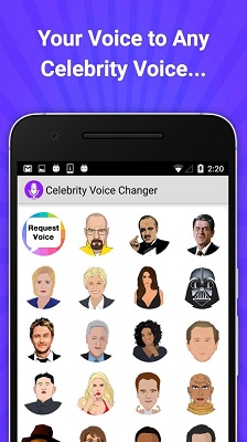 [ANDROID] Celebrity Voice Changer Fun FX v1.0.5 .apk - ENG