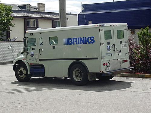Image result for Brinks truck