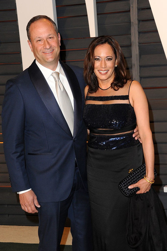 Kamala Harris with her husband Douglas Emhoff