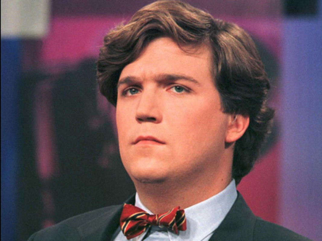 Tucker Carlson in his early days