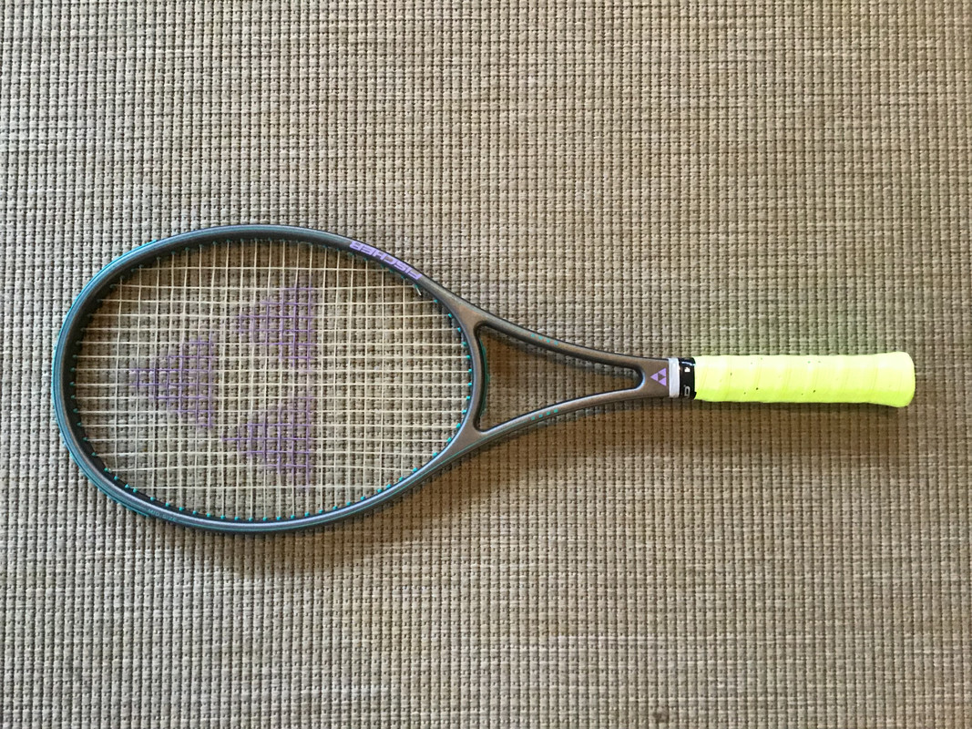 cover NOS 14x19 Made in Austria Mid size racket * FISCHER Open Comp 