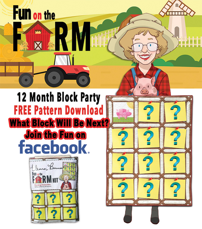 eleanor-burns-fun-on-the-farm-finishing-kit-facebook-block-party-quilt-in-a-day-fabric-kits