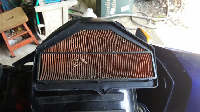 Sprint Filter P08 Installed | Suzuki GSX-R Motorcycle Forums Gixxer.com