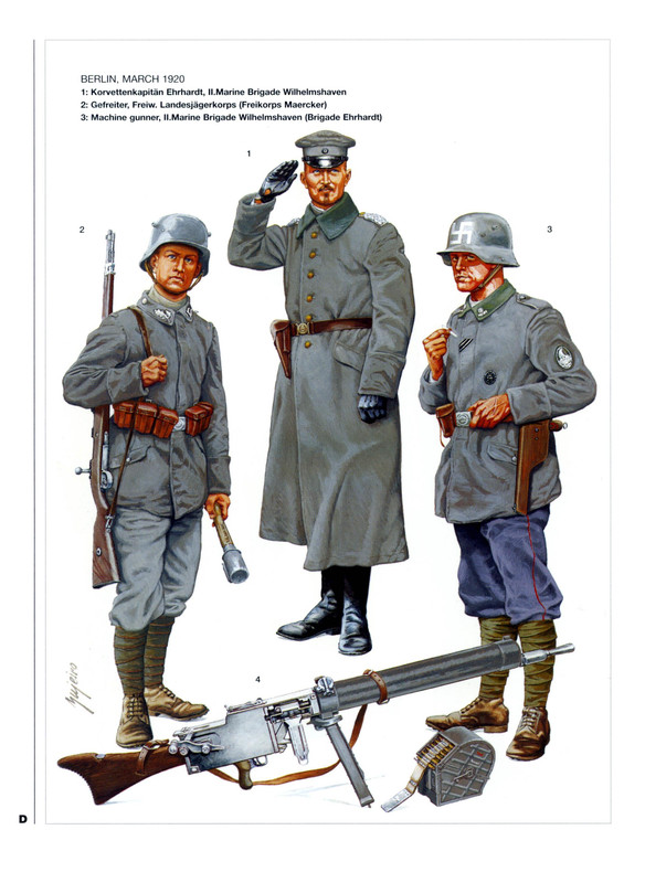 Los Freikorps Alemanes