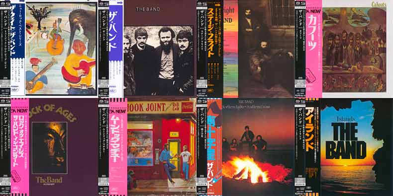 The Band - 8 Japanese SHM-SACD Albums (1968-1977) [Hi-Res SACD Rip]
