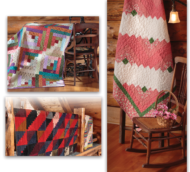 Make A Quilt In A Day 6th Edition Log Cabin Book 735272010944