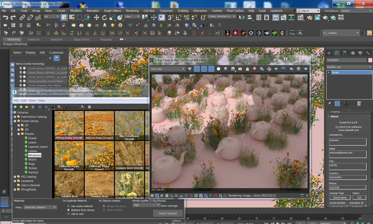 forest pack pro 4.4 3ds max 2016 crack