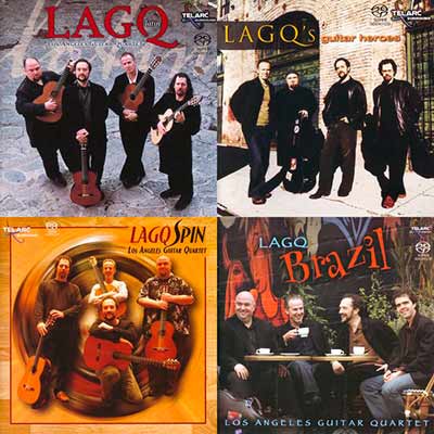 Los Angeles Guitar Quartet - 4 SACD Albums (2002-2007) [Hi-Res SACD Rip]