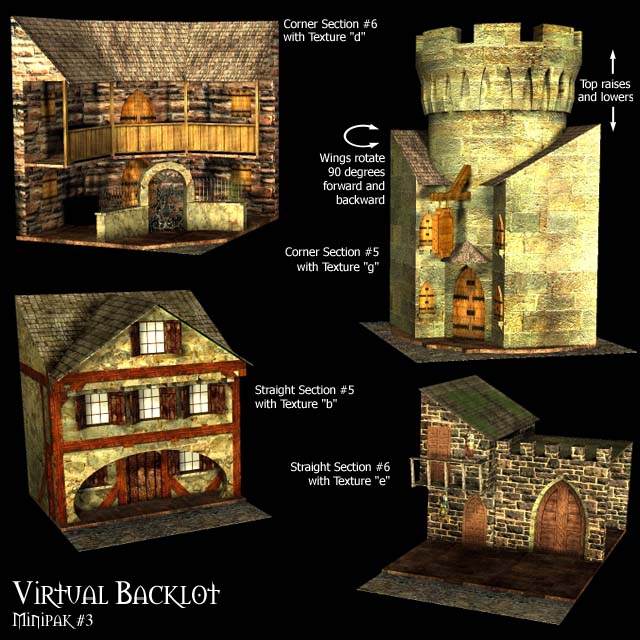 Virtual Backlot – Building Minipak #3