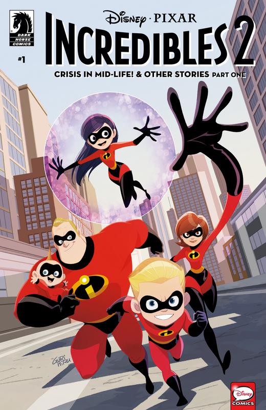 Incredibles 2 - Crisis in Mid-Life! & Other Stories #1-3 (2018) Complete