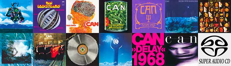 Can - 13 SACD Albums (1968-1989) [Remastered, Hi-Res SACD Rip]