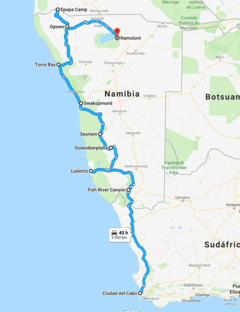 CONSIDERACIONES A LAS RUTAS POR NAMIBIA, BOTSUANA Y CATARATAS - NAMIBIA NORESTE, BOTSUANA Y CATARATAS VICTORIA. POR LIBRE (2)