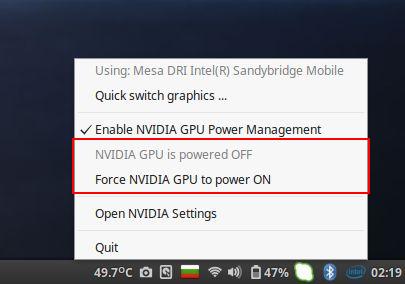 How to: Изключване на Nvidia видео картата при лаптопите с Ubuntu 18.04 и Mint 19 за пестене на батерията 3