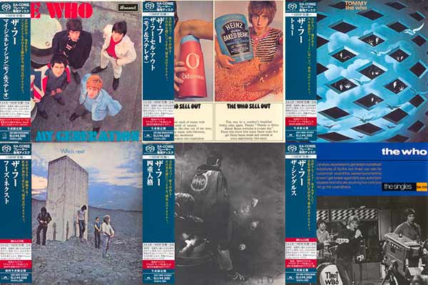The Who - 6 Japanese SHM-SACD Albums (1965-1984) [Hi-Res SACD Rip]
