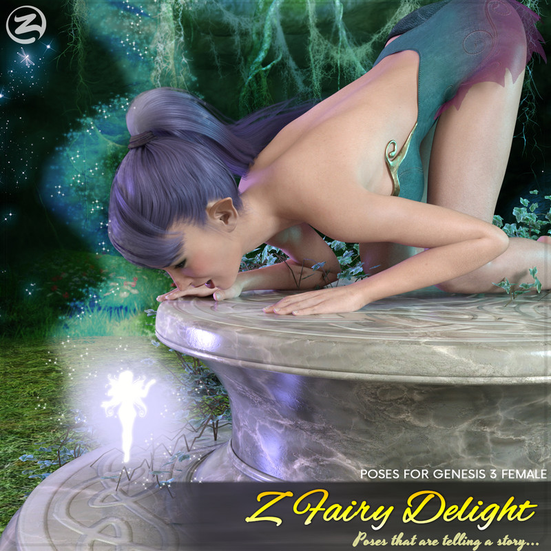 Z Fairy Delight – Poses for the Genesis 3 Females