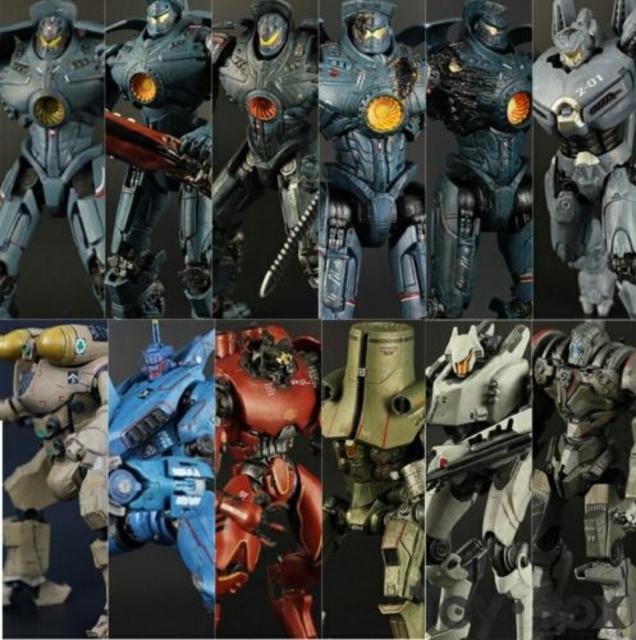 Pacific Rim Series Jaeger Gipsy Danger Cherno Alpha Roboter 18cm Actionfigure Action Figures Tv Movie Video Games