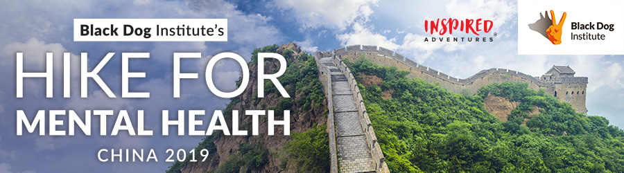 Black Dog Institute's Hike for Mental Health: China 2019