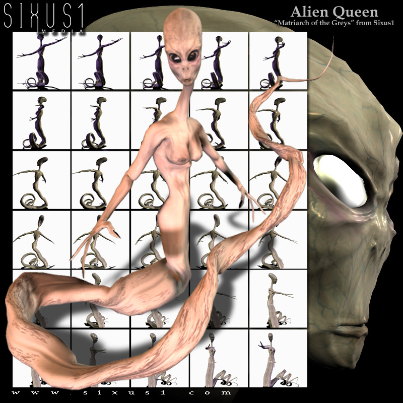 Alien Queen from Sixus1