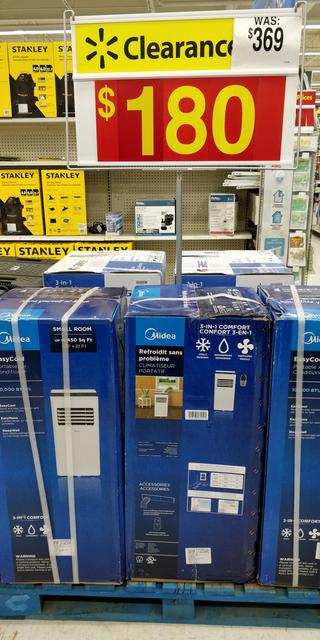 clearance portable air conditioner