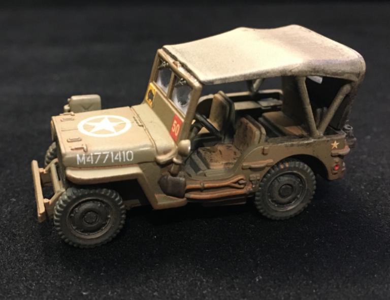 Various Jeeps of the 11th Armoured Division - Ready for Inspection ...